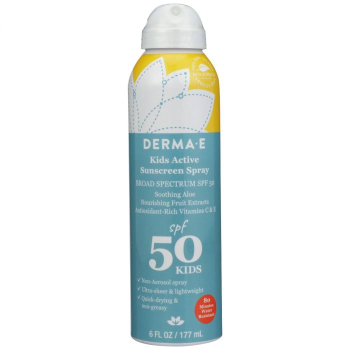 DERMA E: Sunscrn Kid Air Spry Sp50, 6 oz