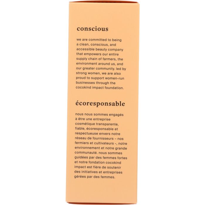 COCOKIND: Oil To Milk Cleanser, 2.9 oz