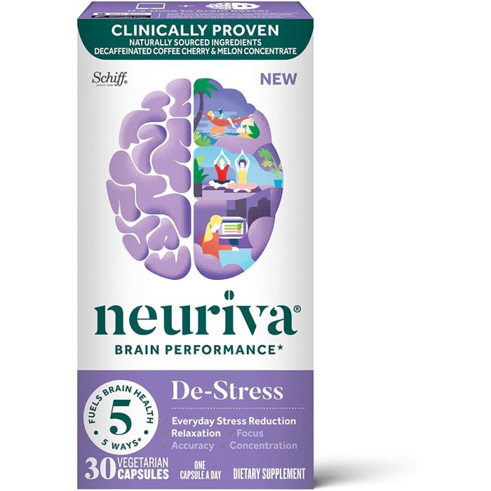 NEURIVA: Brain Performance De-Stress, 30 vc