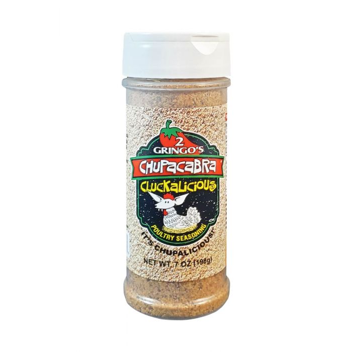 2 GRINGOS CHUPACABRA: Cluckalicious Seasoning, 7 oz
