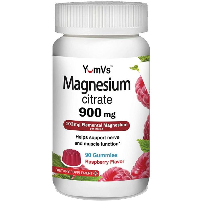 YUM VS: Magnesium Citrate 900Mg Gummy, 90 ea