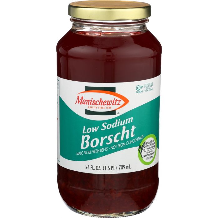 MANISCHEWITZ: Borscht Redcd Sodium, 24 oz