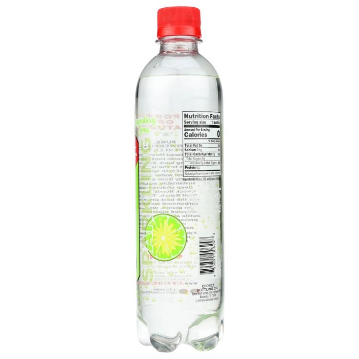 CFORCE: Water Sprklng Lime, 16.9 fo