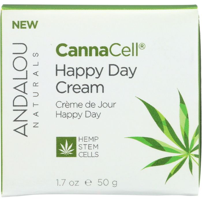 ANDALOU NATURALS: Cream Day Cannacell Happy, 1.7 oz