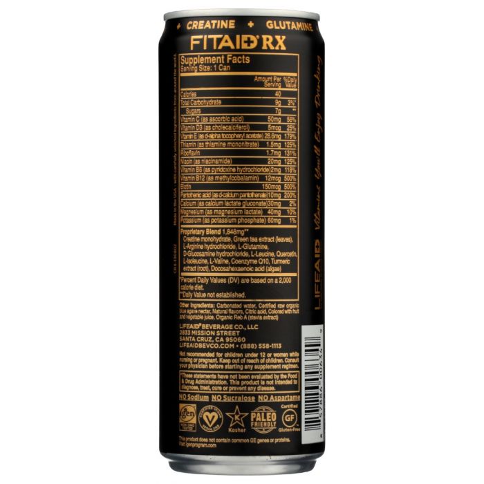 LIFEAID BEVERAGE: Fitaid Rx Recover, 12 oz