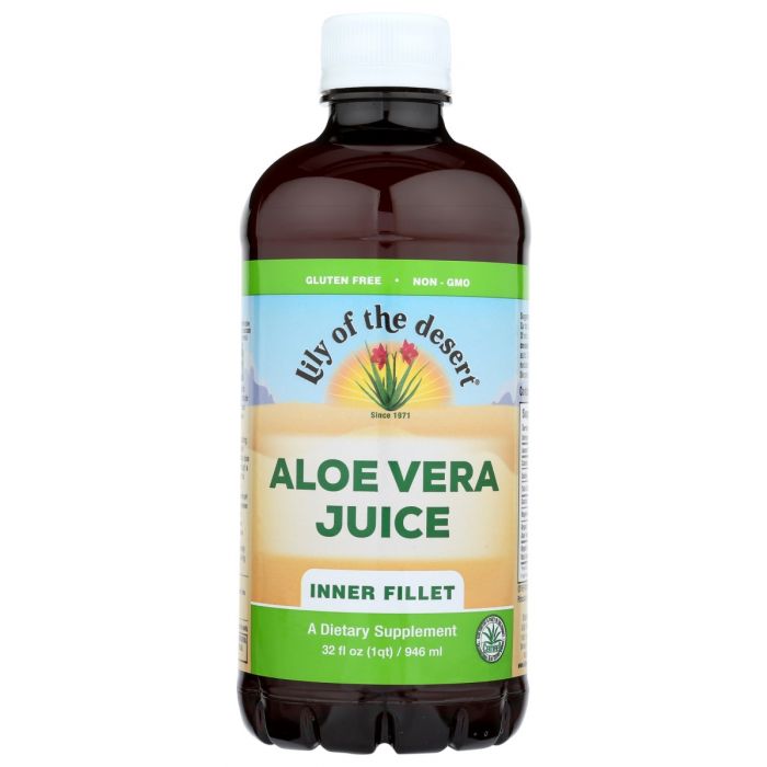 LILY OF THE DESERT: Juice Aloe Vera, 32 oz