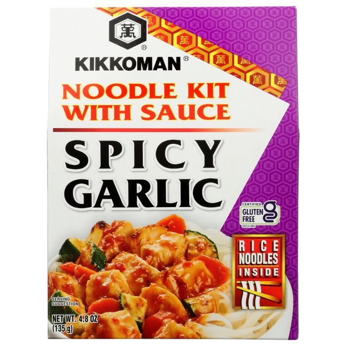 KIKKOMAN: Kit Noodle Spicy Garlic, 4.8 oz