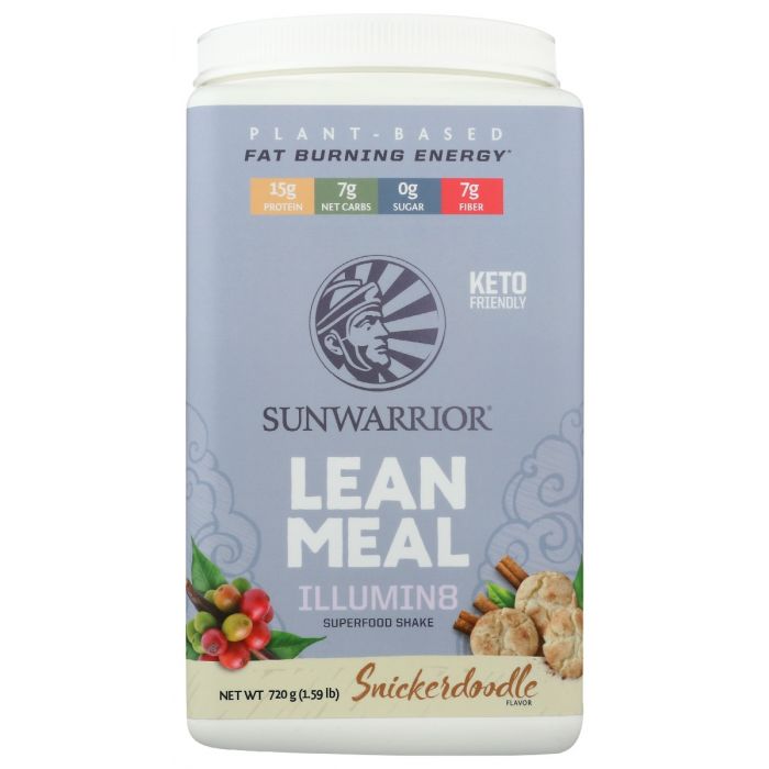 SUNWARRIOR: Lean Meal Snickerdoodle, 720 gm