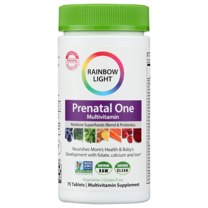 RAINBOW LIGHT: Prenatal Multivitamin One, 75 tb