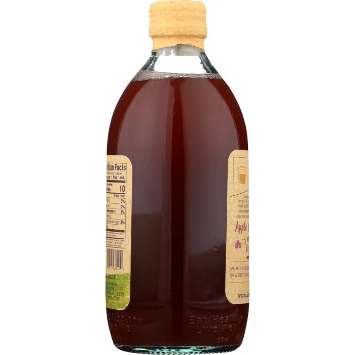 DE NIGRIS: Vinegar Apl Cdr Hny Crnbr, 500 ml