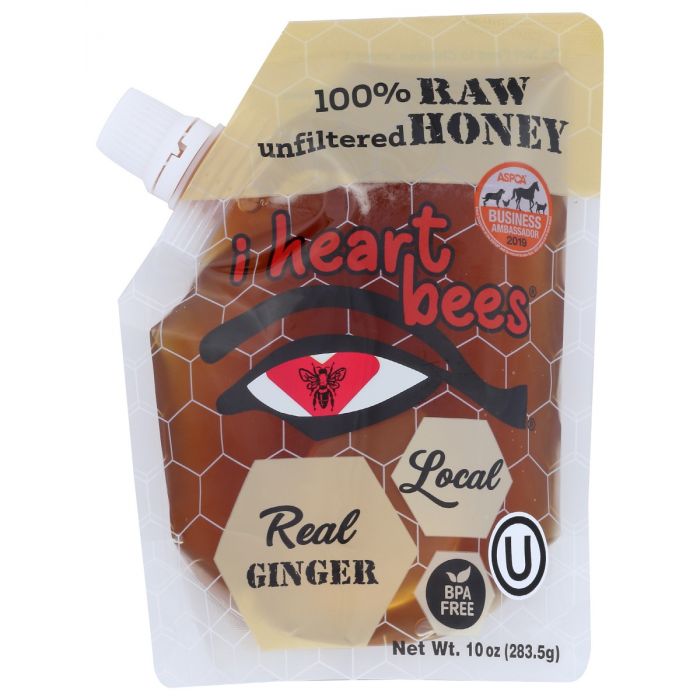 I HEART BEES: Honey Ginger, 10 oz