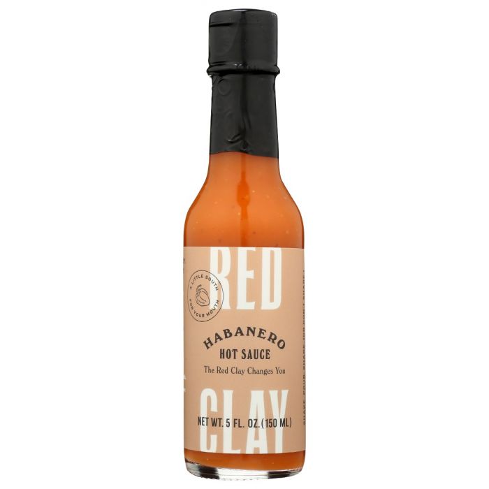 RED CLAY: Sauce Hot Habanero, 5 oz