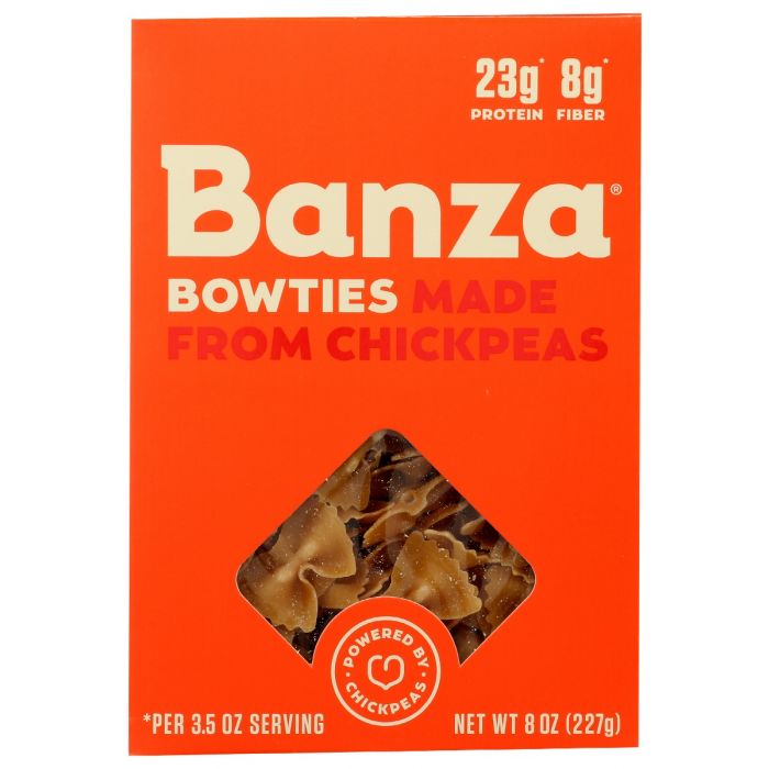 BANZA: Pasta Chickpea Bowties, 7 oz