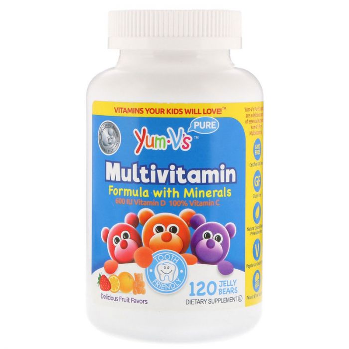 YUM VS: Multivitamin & Multimineral Gummy, 120 pc