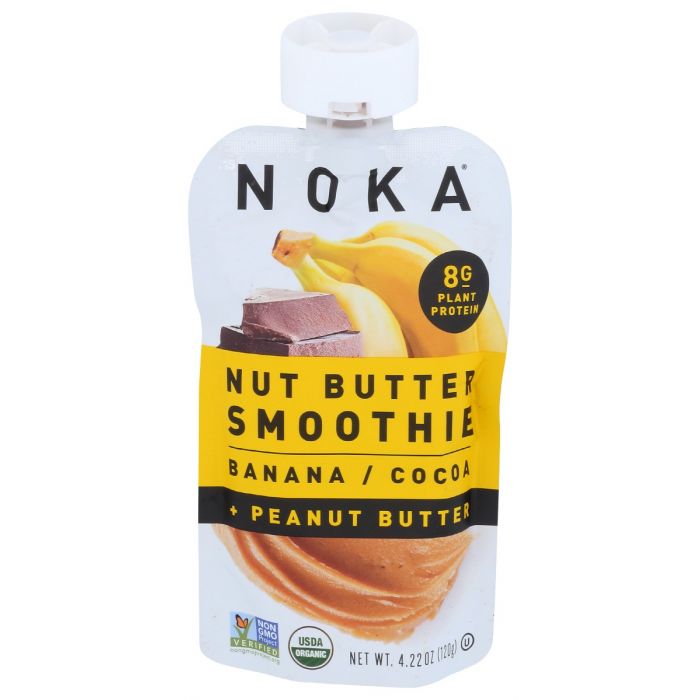 NOKA: Banana Cocoa Nut Butter Smoothie, 4.22 oz