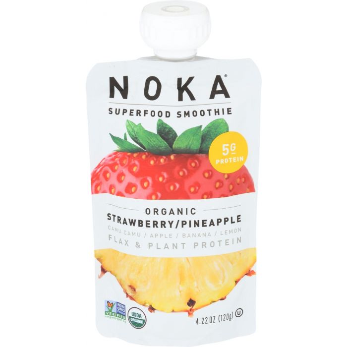 NOKA: Strawberry Pineapple Smoothie, 4.22 oz