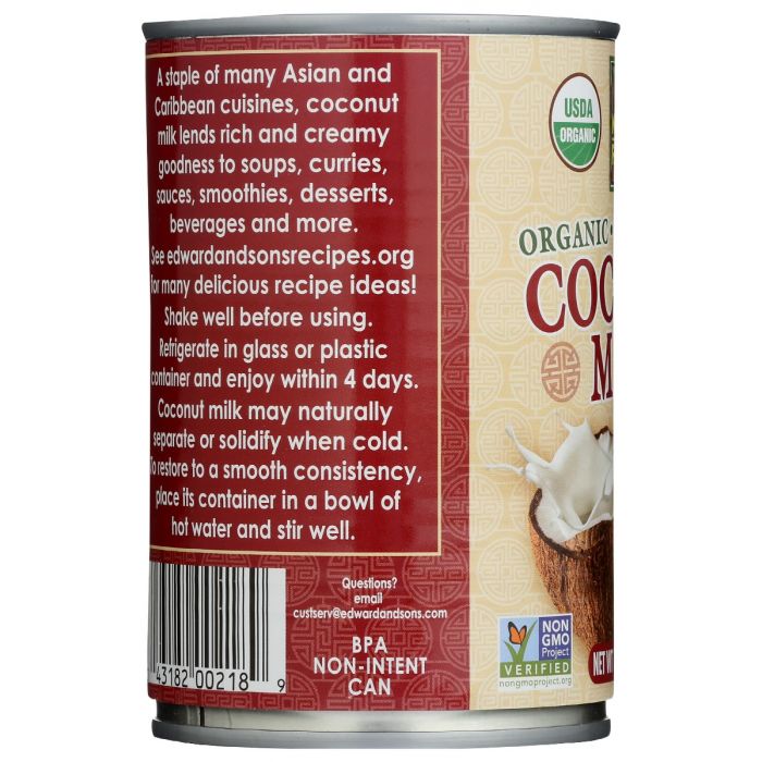NATIVE FOREST: Organic Unsweetened Simple Coconut Milk, 13.5 oz