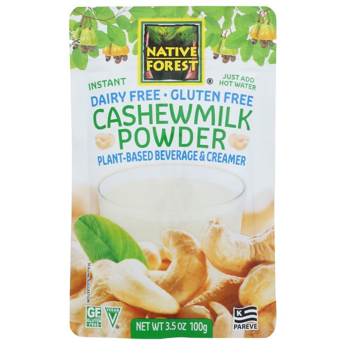 NATIVE FOREST: Powder Milk Cashew, 3.5 oz