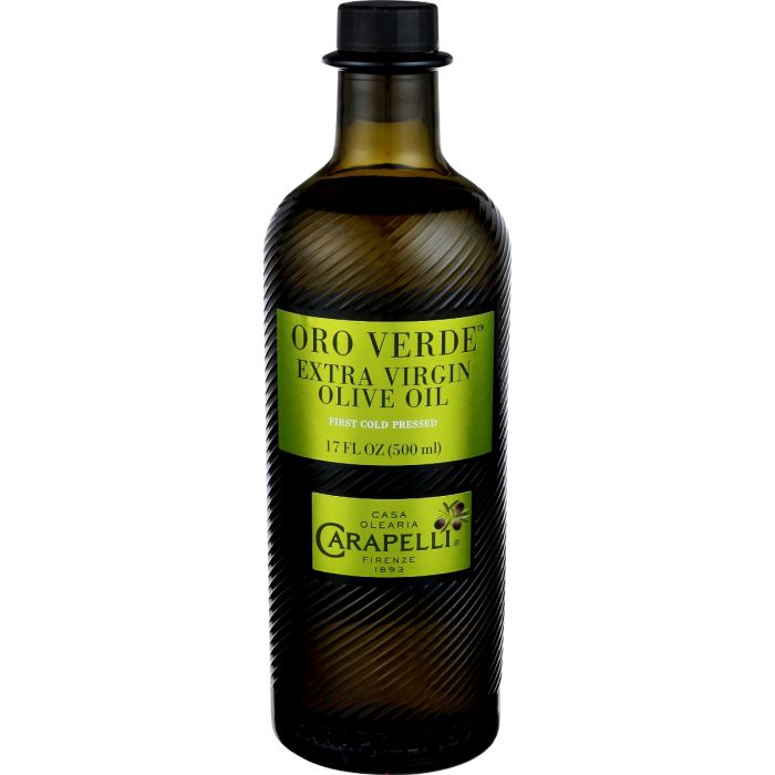 CARAPELLI: Oro Verde Extra Virgin Olive Oil First Cold Pressed, 500 ml