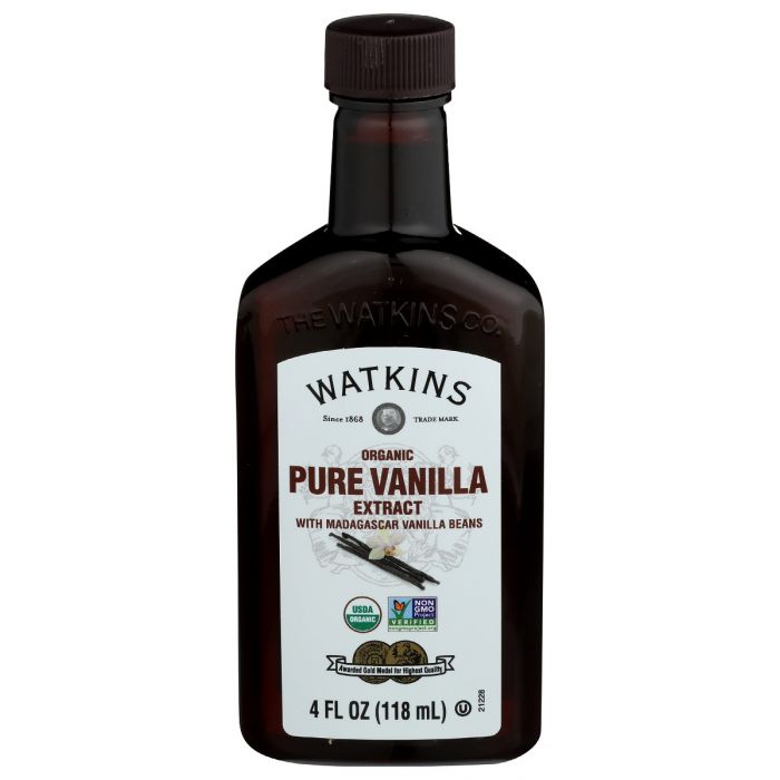 WATKINS: Organic Pure Vanilla Extract, 4 fo