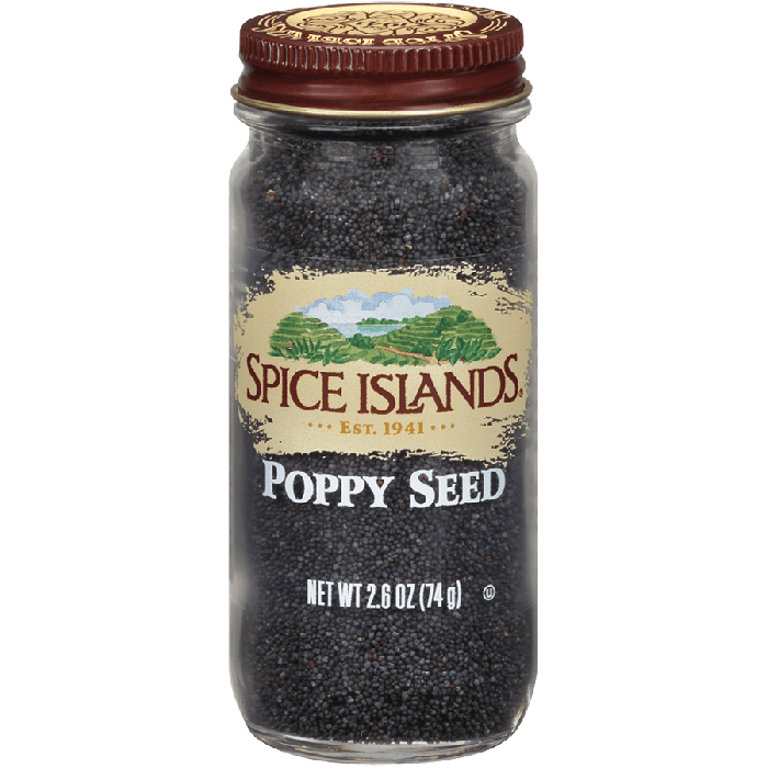 SPICE ISLAND: Poppy Seed, 2.6 oz