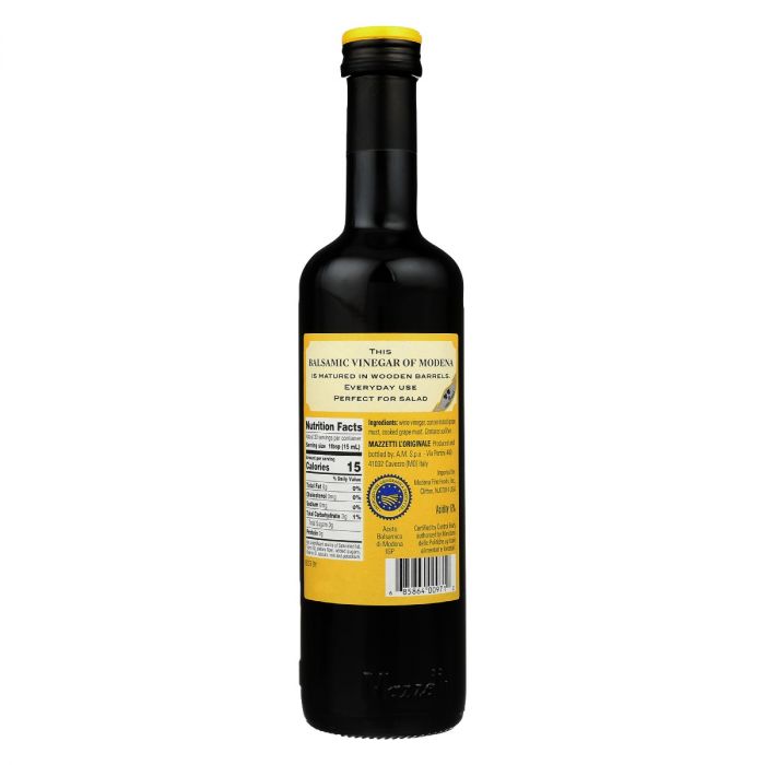 MAZZETTI: Vinegar Balsamic 2 Leaf, 16.9 oz