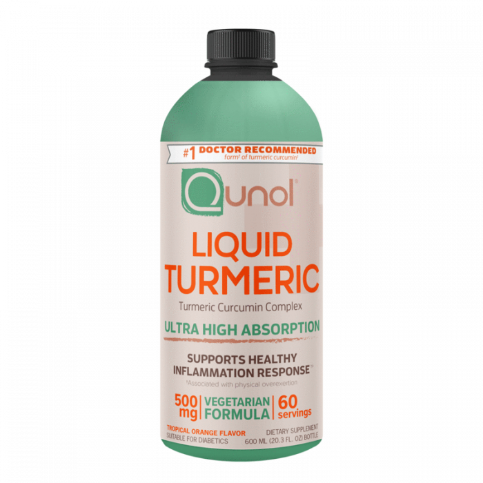 QUNOL: Turmeric Liquid, 20.3 oz