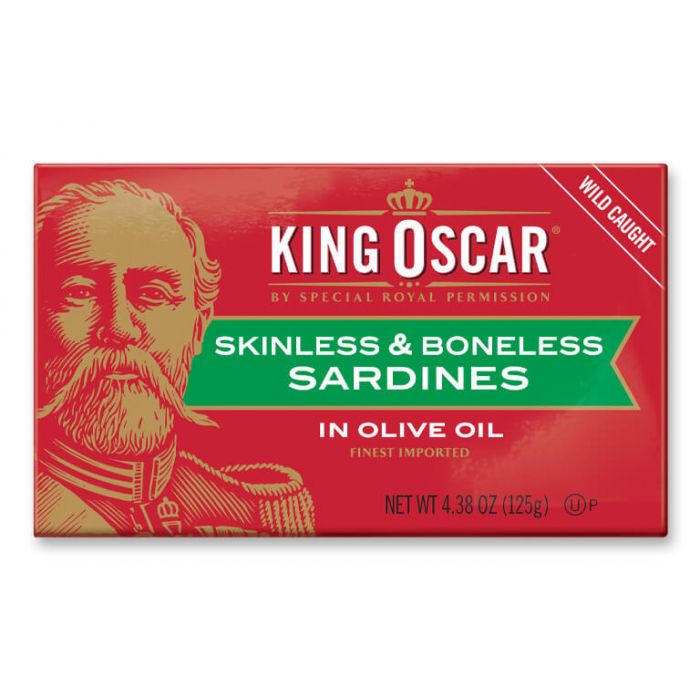 KING OSCAR: Sardines Sknls Bnls Ooil, 4.38 oz