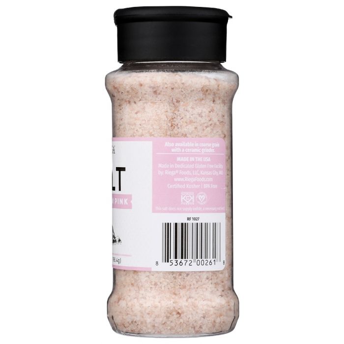 RIEGA: Himalayan Pink Salt Shaker, 7 oz